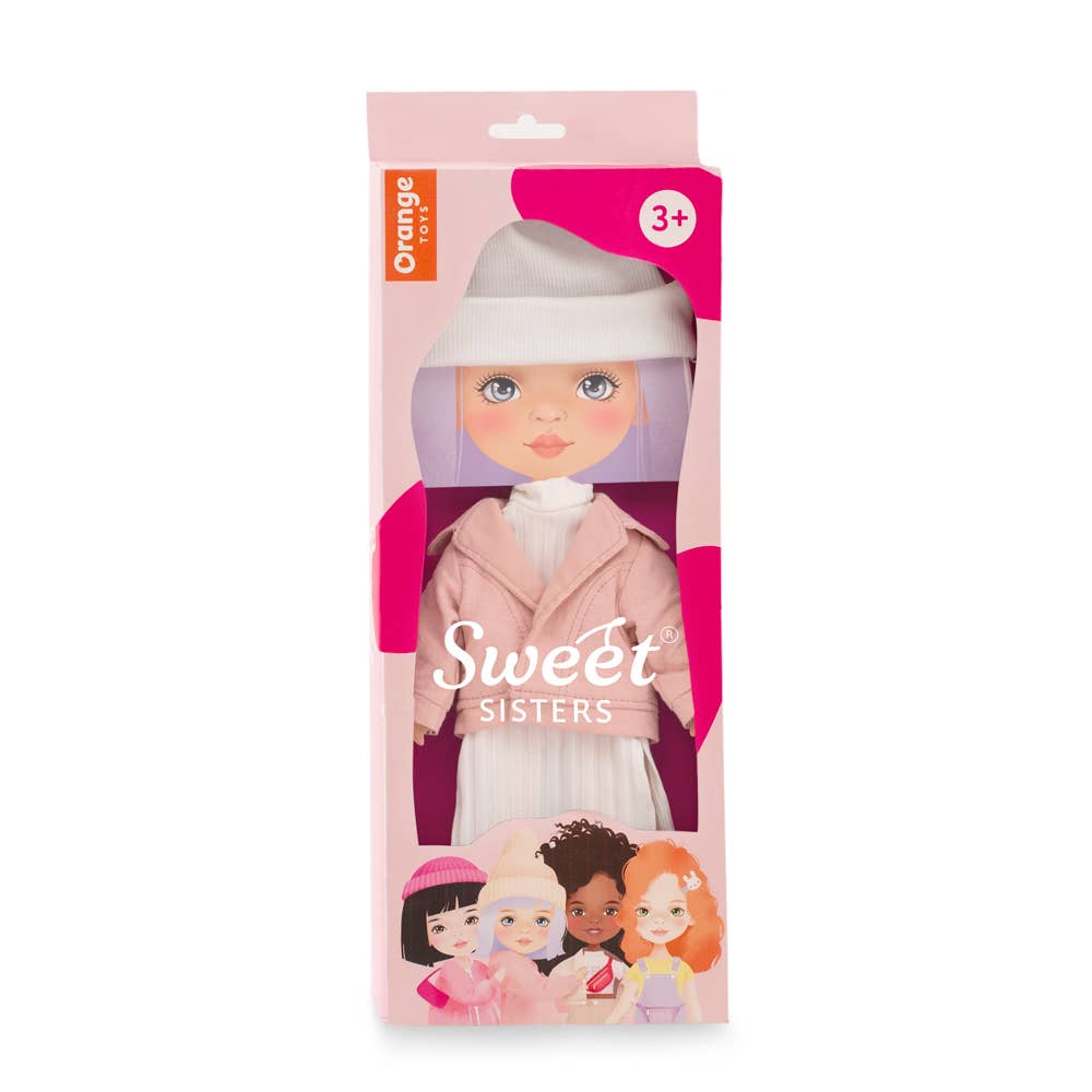 Kledingset: roze jasje 28 cm