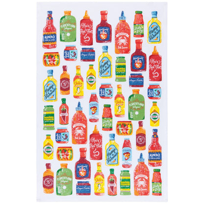 Set of 2 Hot Sauce Tea Towels