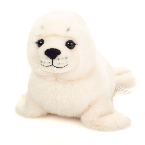 Witte babyzeehond pluche speelgoed