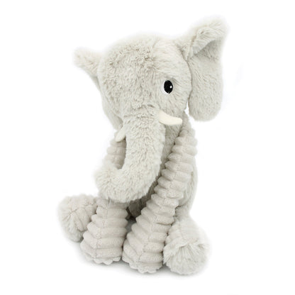 Peluche éléphant Dimoitou maman et son bébé gris clair – Les Ptipotos – vue 4