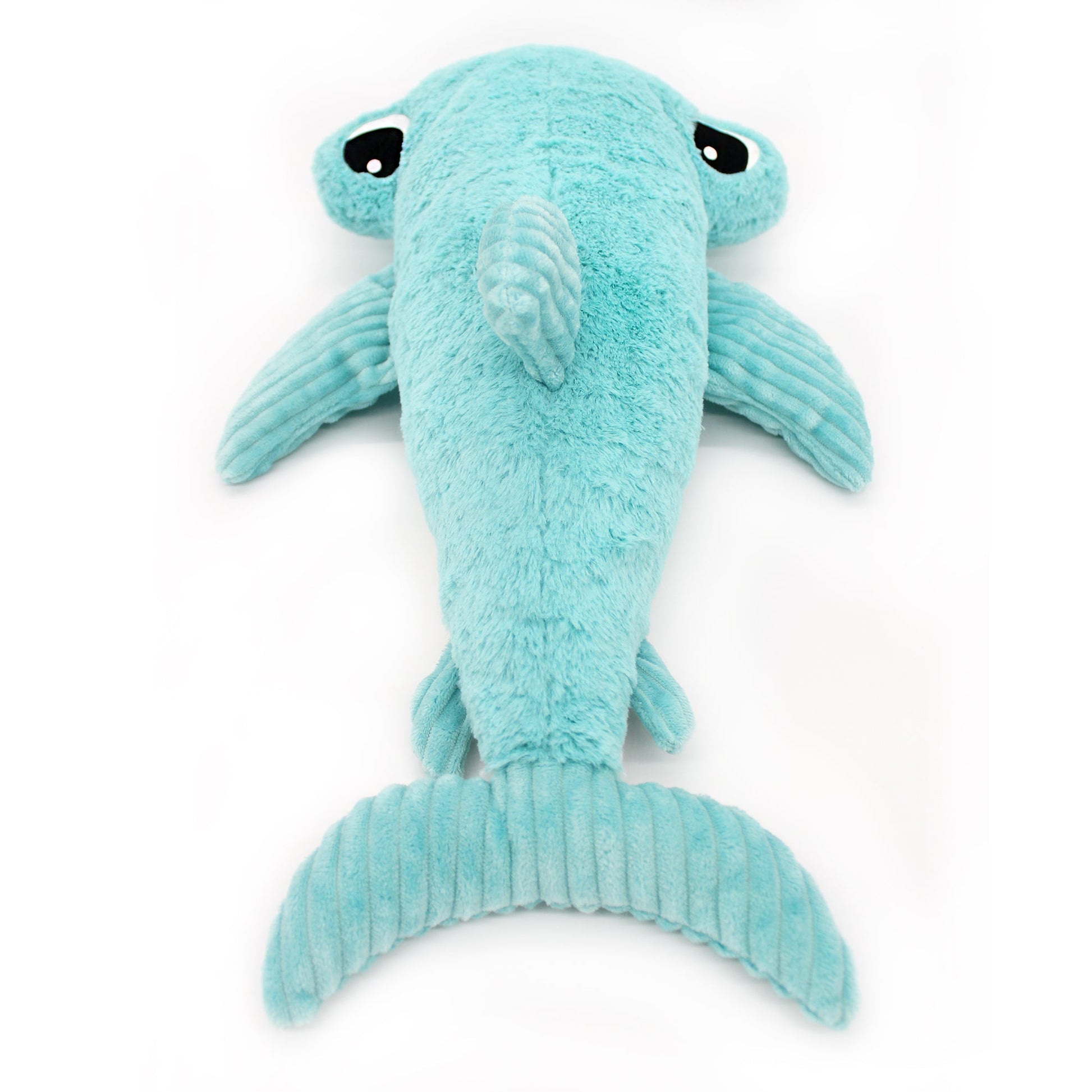Peluche requin marteau Clou maman et son bébé bleu aqua – Les Ptipotos – vue 5