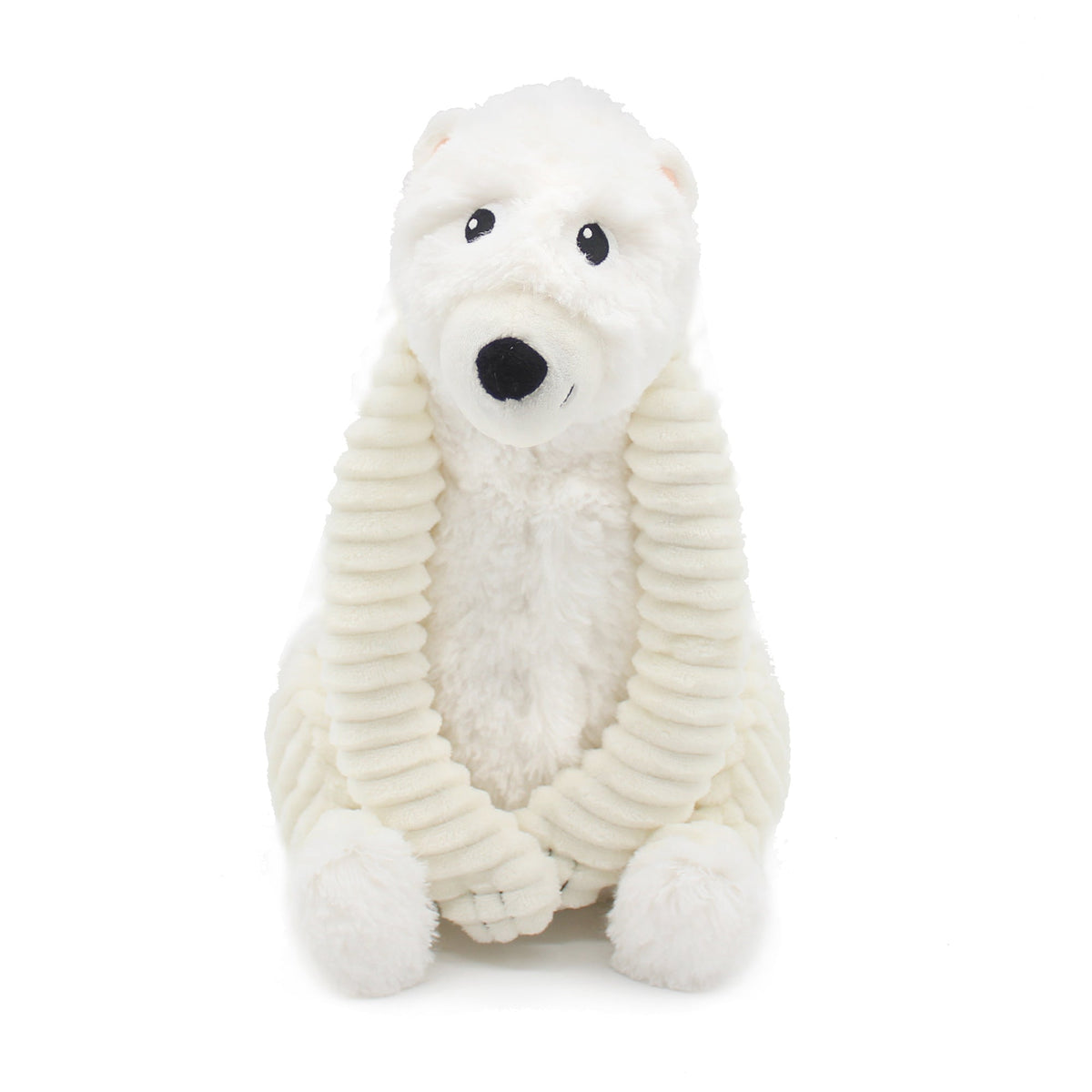 Peluche ours polaire Grobidou maman et son bébé blanc – Les Ptipotos – vue 4