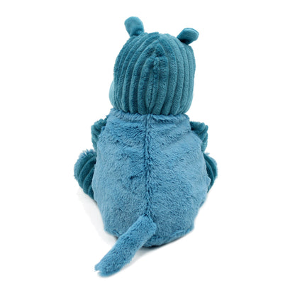 Peluche hippopotame Bibou maman et son bébé bleu – Les Ptipotos – vue 4