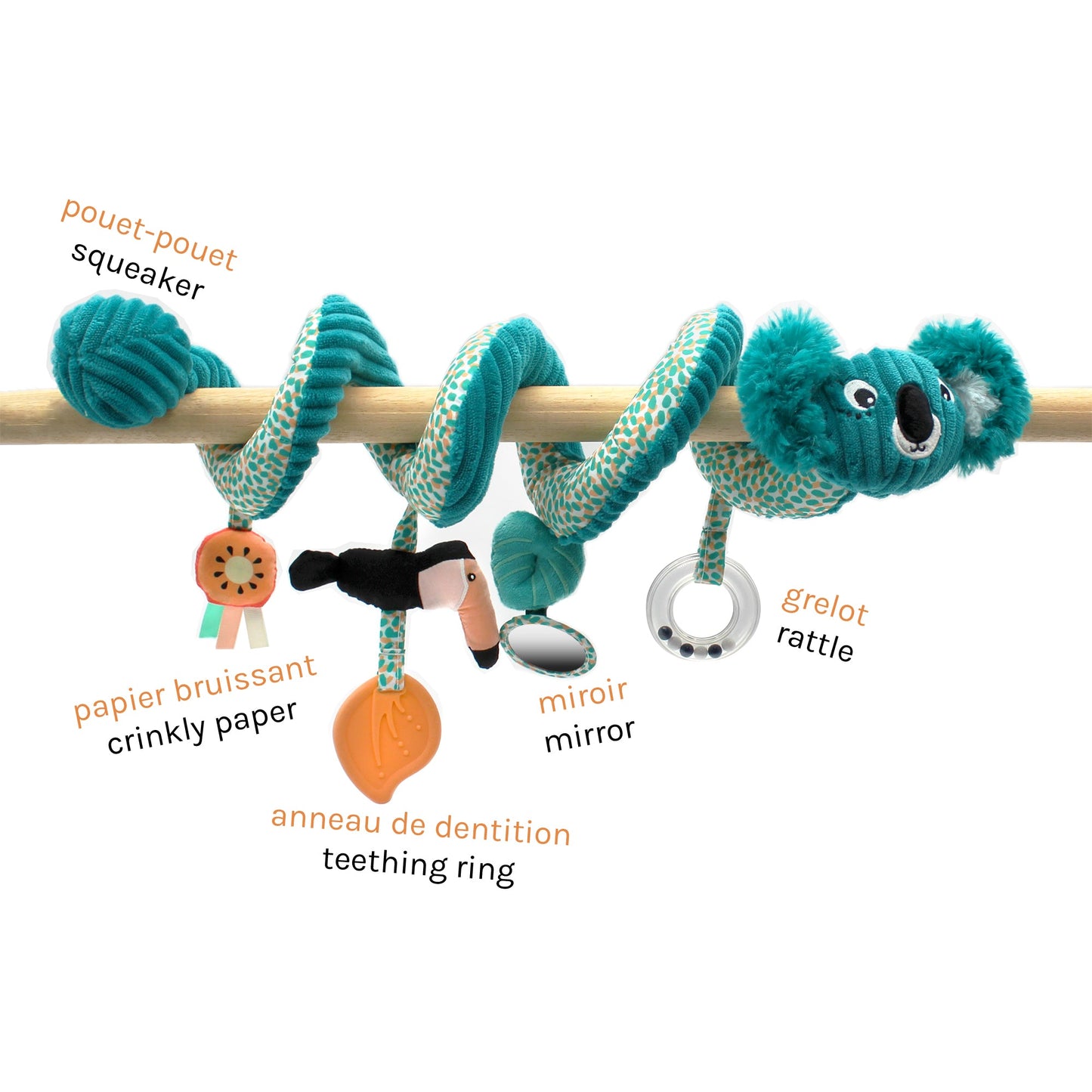 Spirale d'activités Berlingos le koala – vue 3
