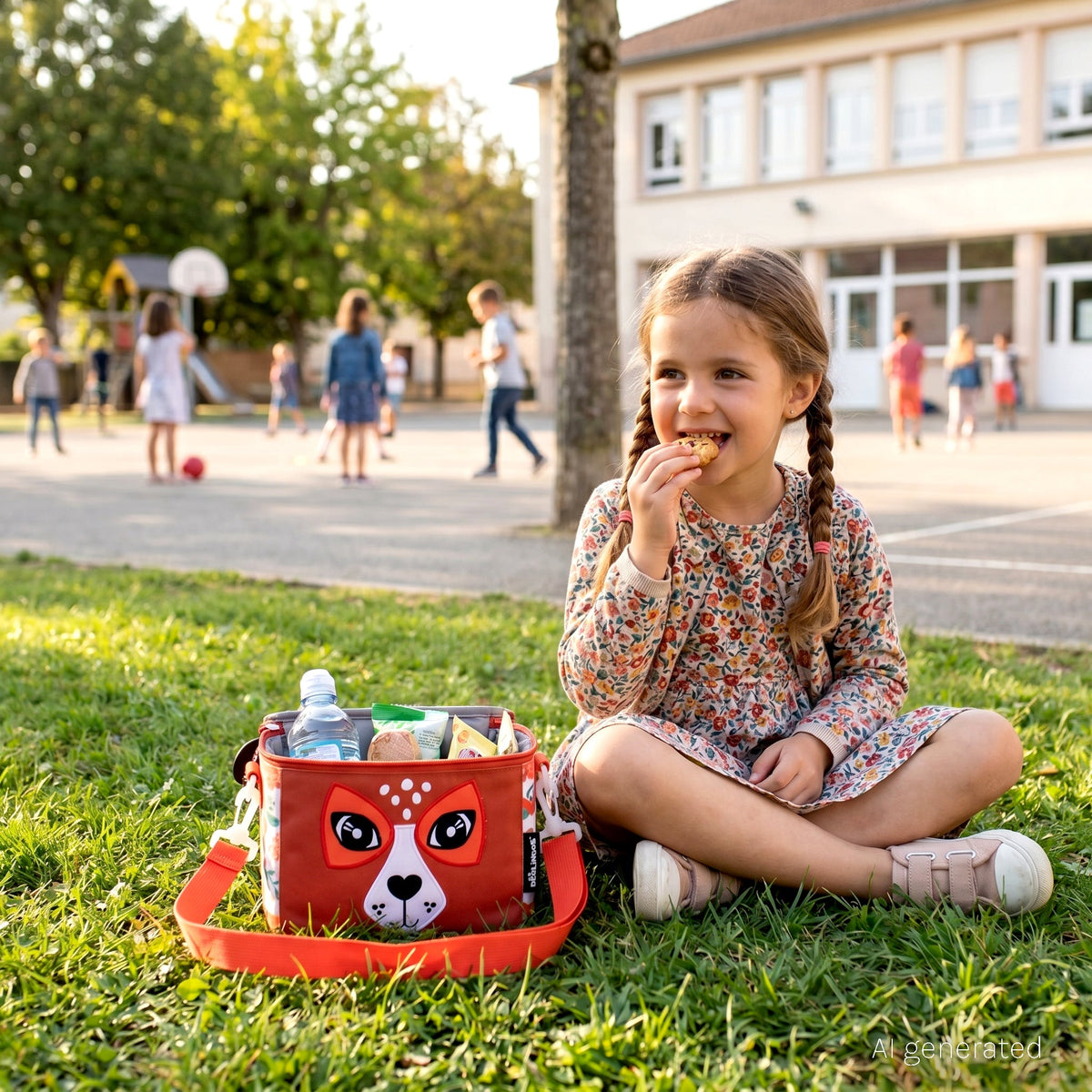 Sac isotherme lunch bag Mélimélos la biche