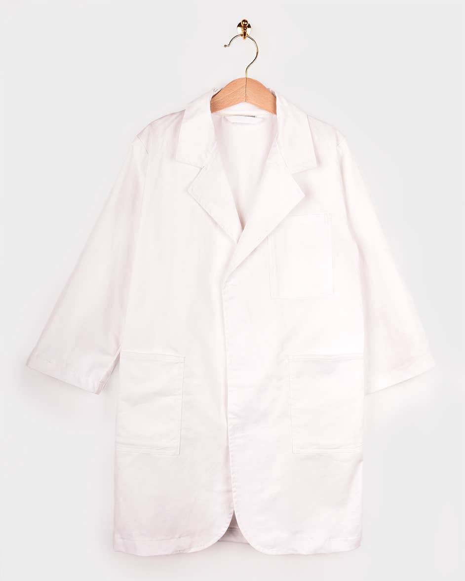 Manteau de docteur en coton 110-116 cl 4-6 ans