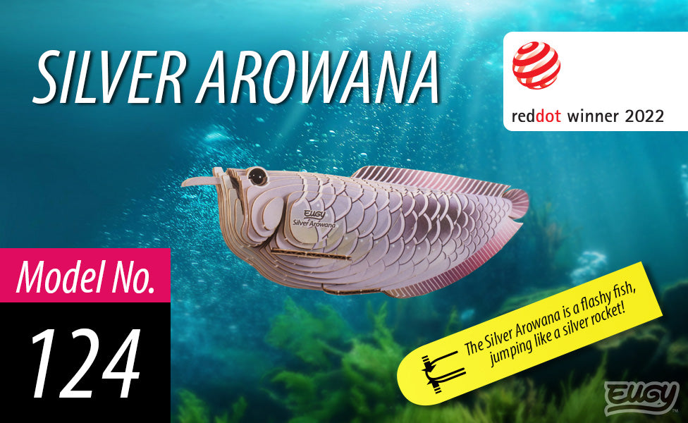 eugy 124 silver arowana