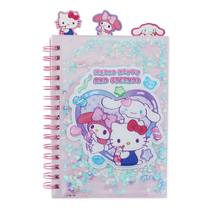 Hello Kitty Glitter Notebook - Sweets