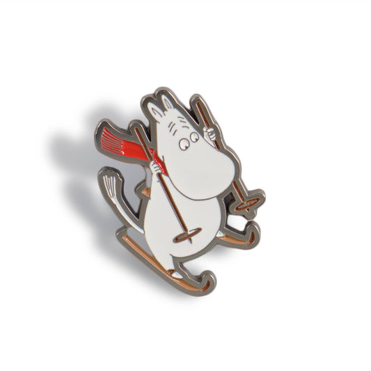Emaille speldje - Moomin (Winter)