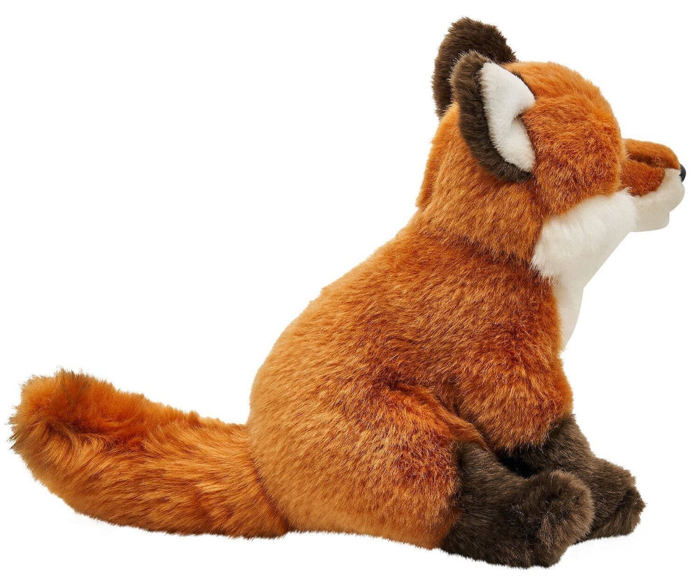 Peluche Renard Roux Assis