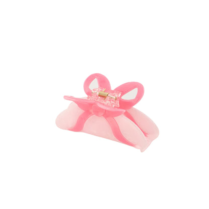 Pink Bow Hair Clip