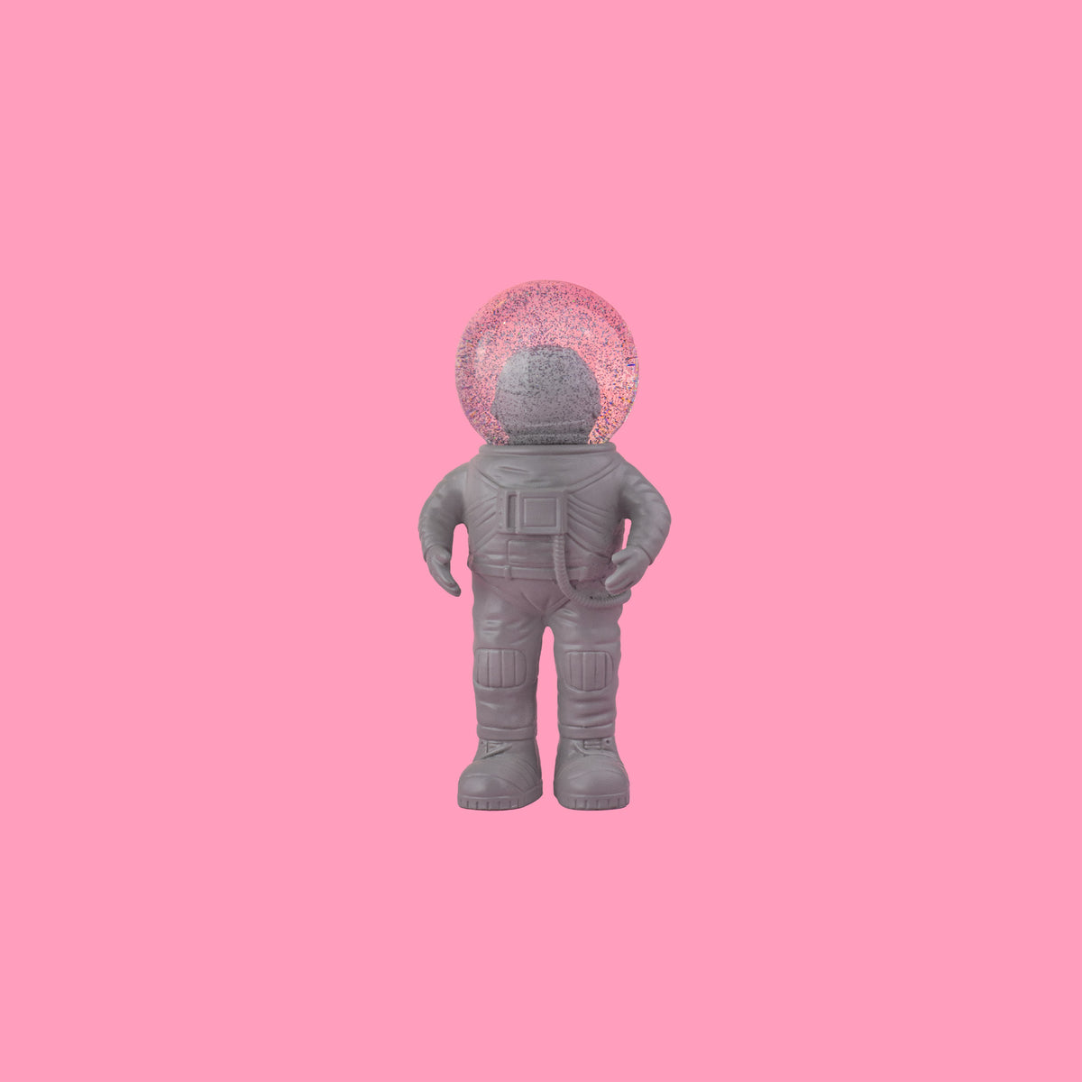 Little Grey Astronaut Snow Globe