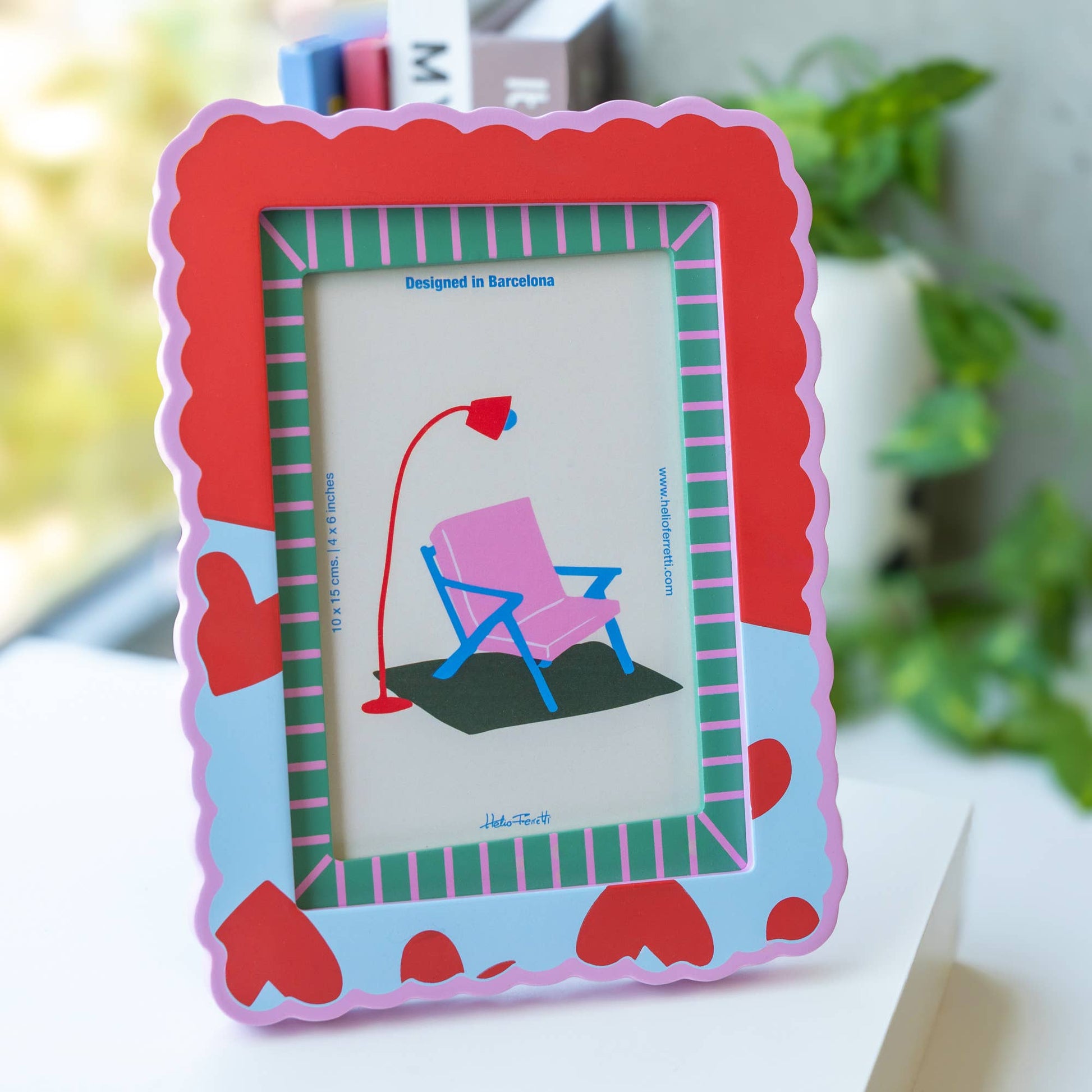 Cadre Photo L'amour Est Dans L'air Helio Ferretti Vue 1