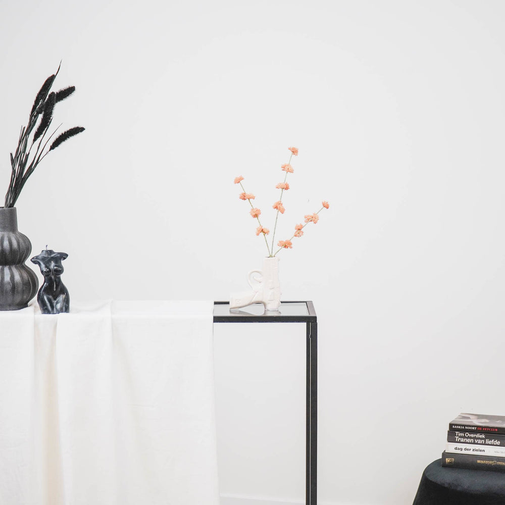 Vase à Fleurs Gun Blanc