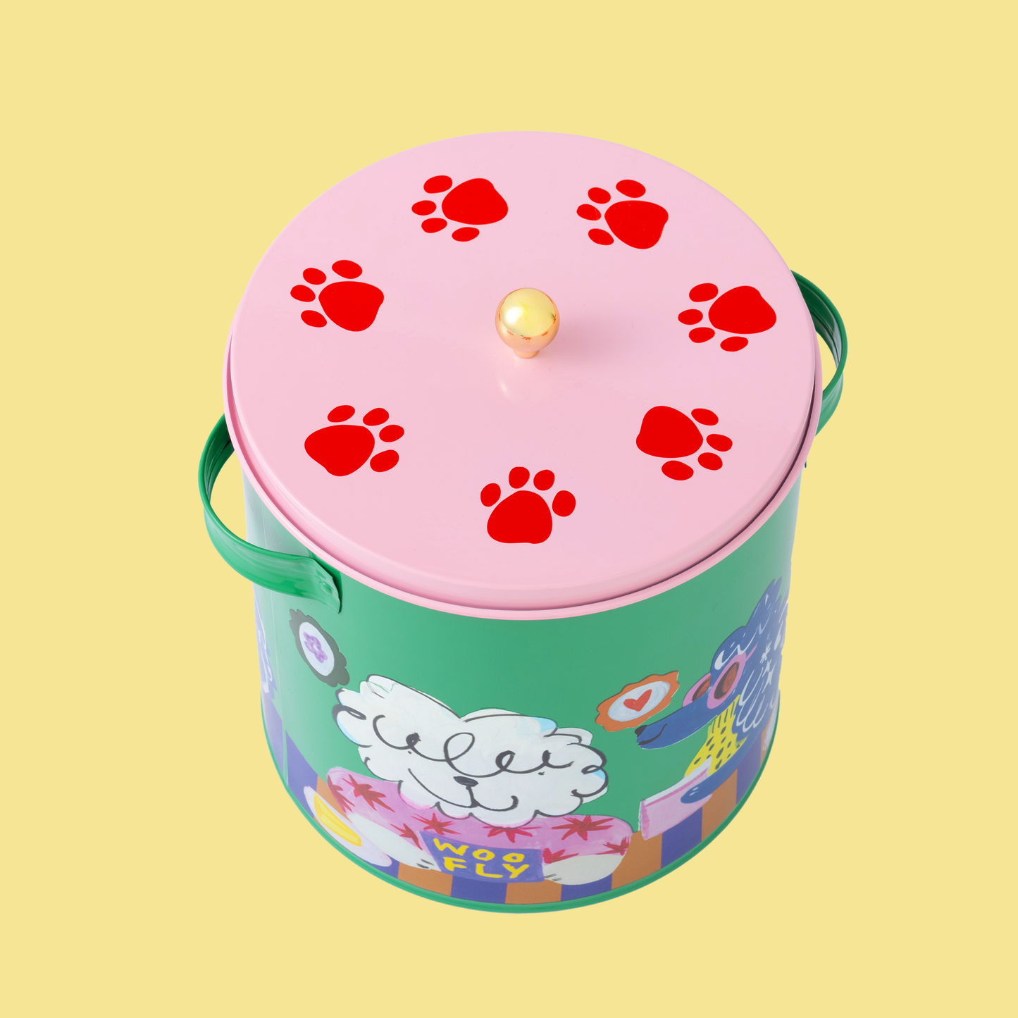 Cool Dogs Club opbergdoos en schep