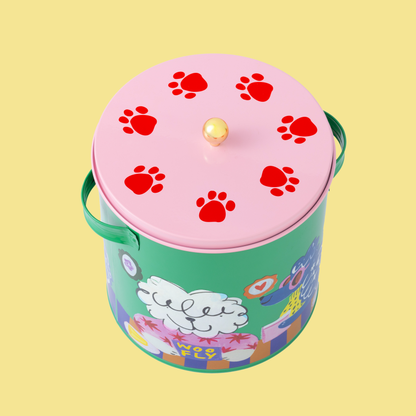 Cool Dogs Club opbergdoos en schep