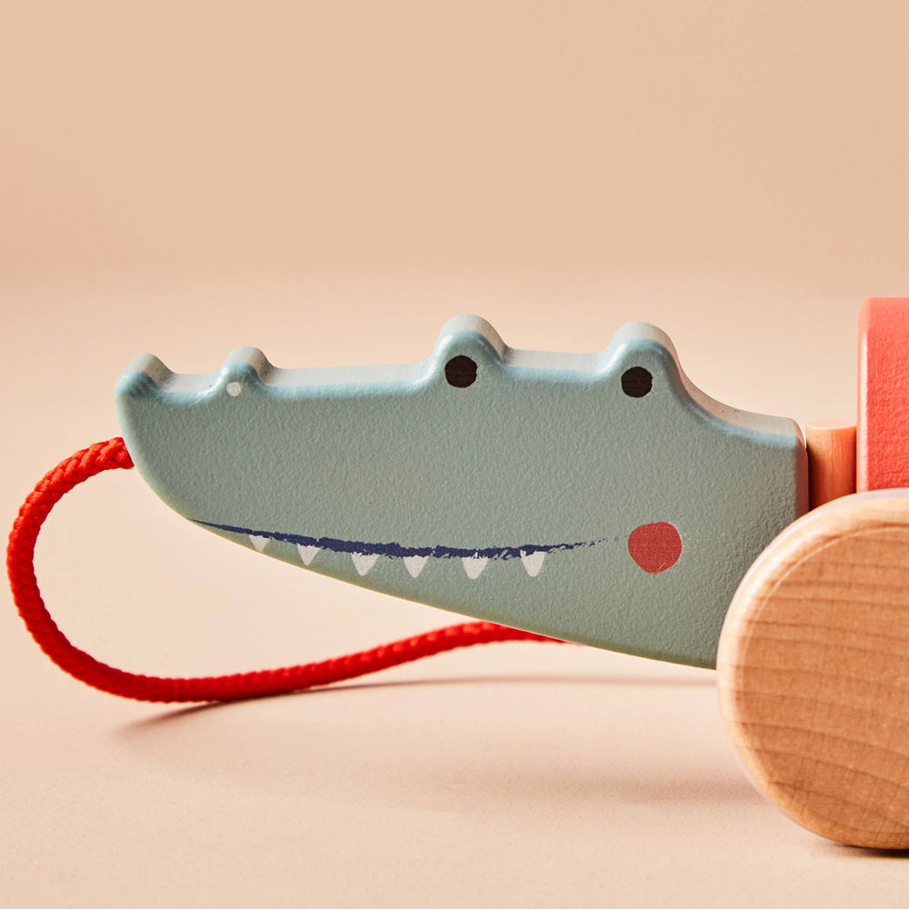 Wooden Crocodile Pull Toy (FSC® certified)