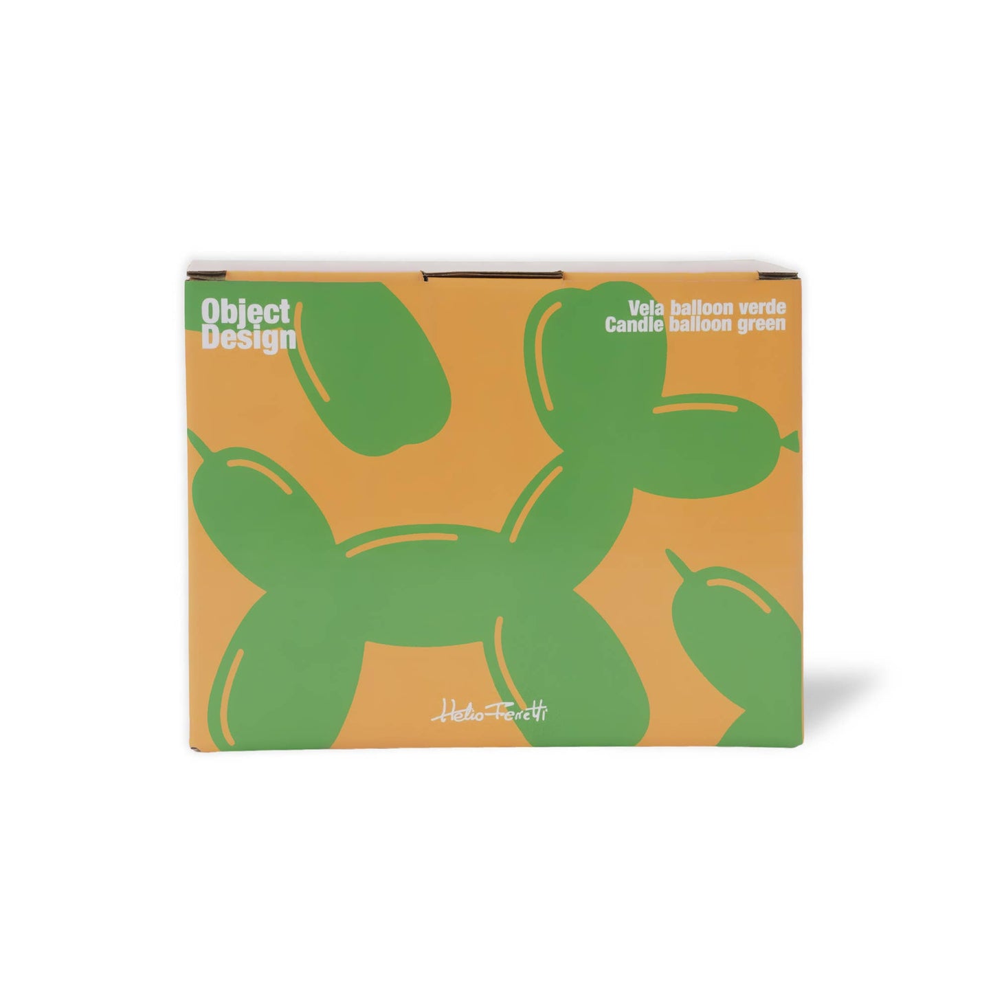 Balloon Dog Candle – Green