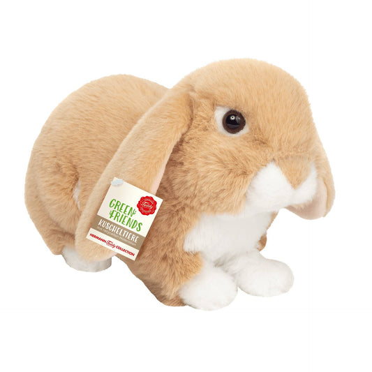Peluche Lapin bélier beige