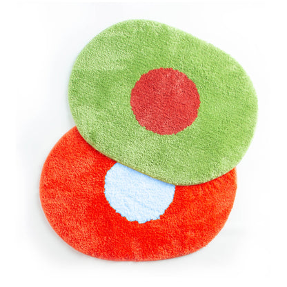 Tapis de Bain Orange Raba Helio Ferretti Vue 2