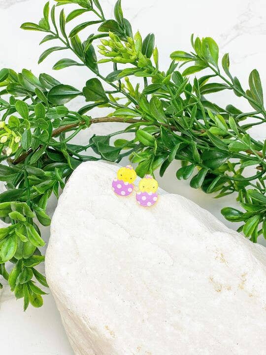 Easter Chick Earrings