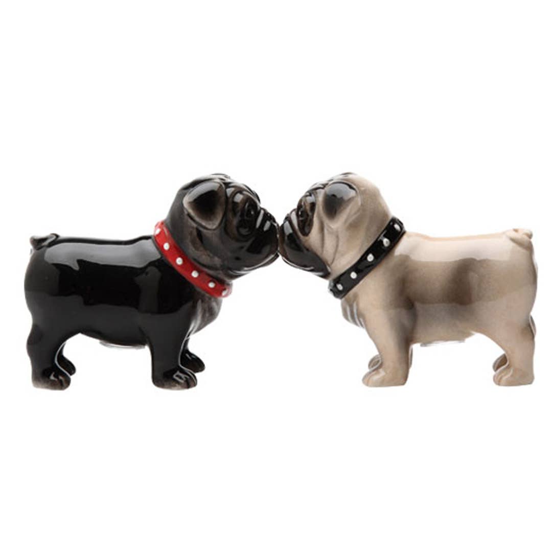 Love Pug Salt and Pepper Shaker Set