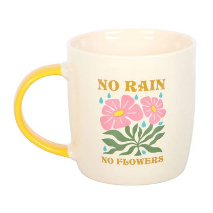 Mug “No Rain No Flower”