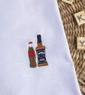 Besticktes T-Shirt Whisky Coca