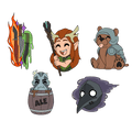 Set de pin's The Legend of Vox Machina 2