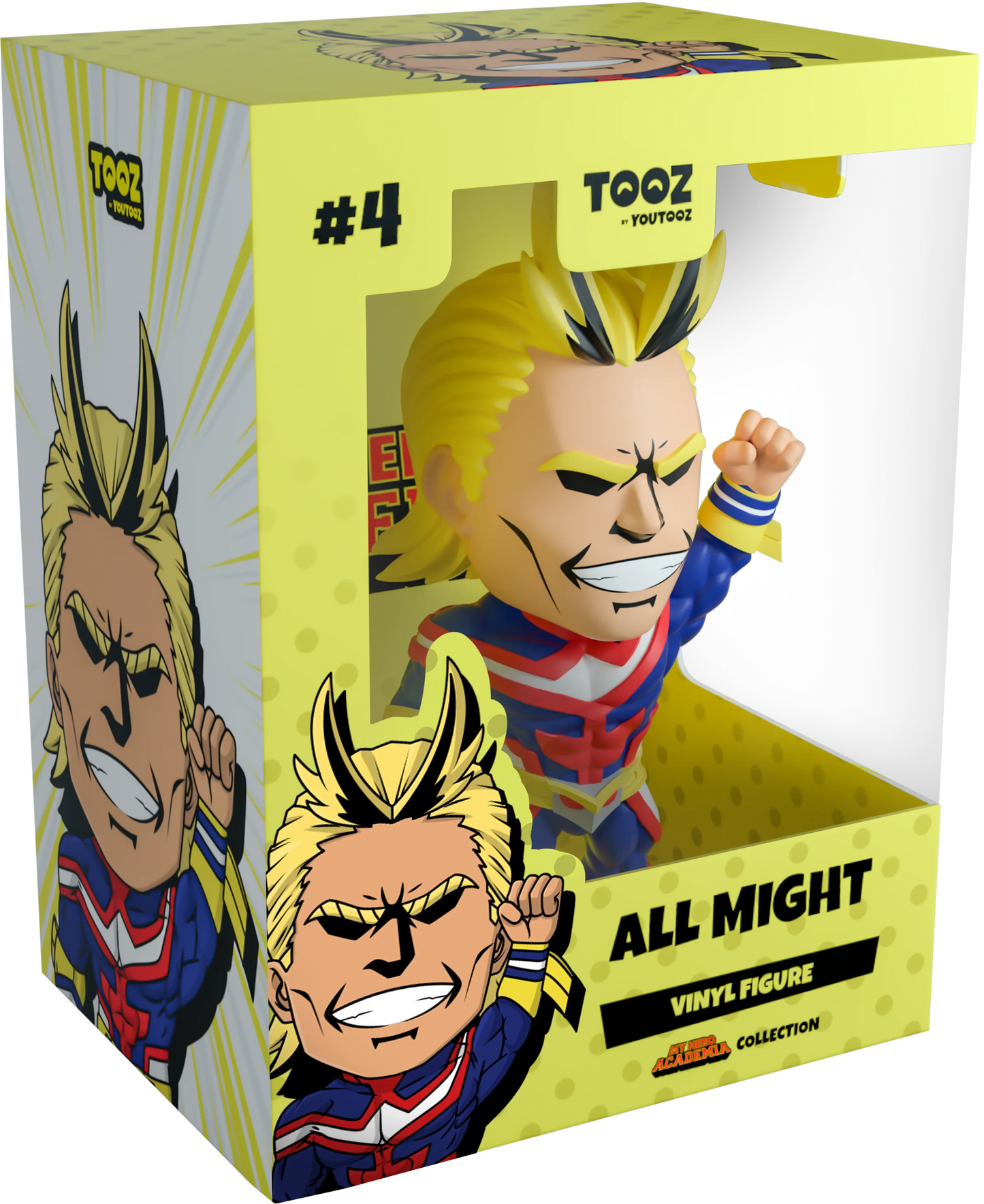 My Hero Acadamia Vinyl figurine Silver Age All Might MHA Youtooz K. Horikoshi / Shueisha