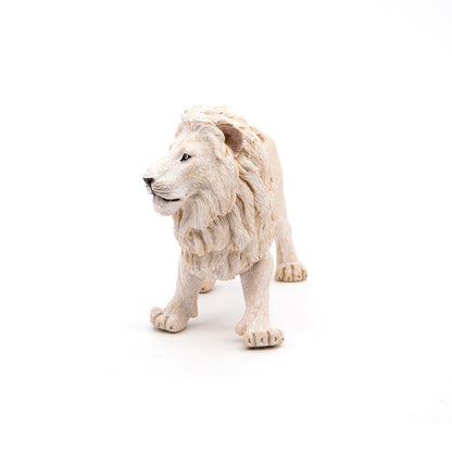 Figurine Lion blanc Papo - animal sauvage