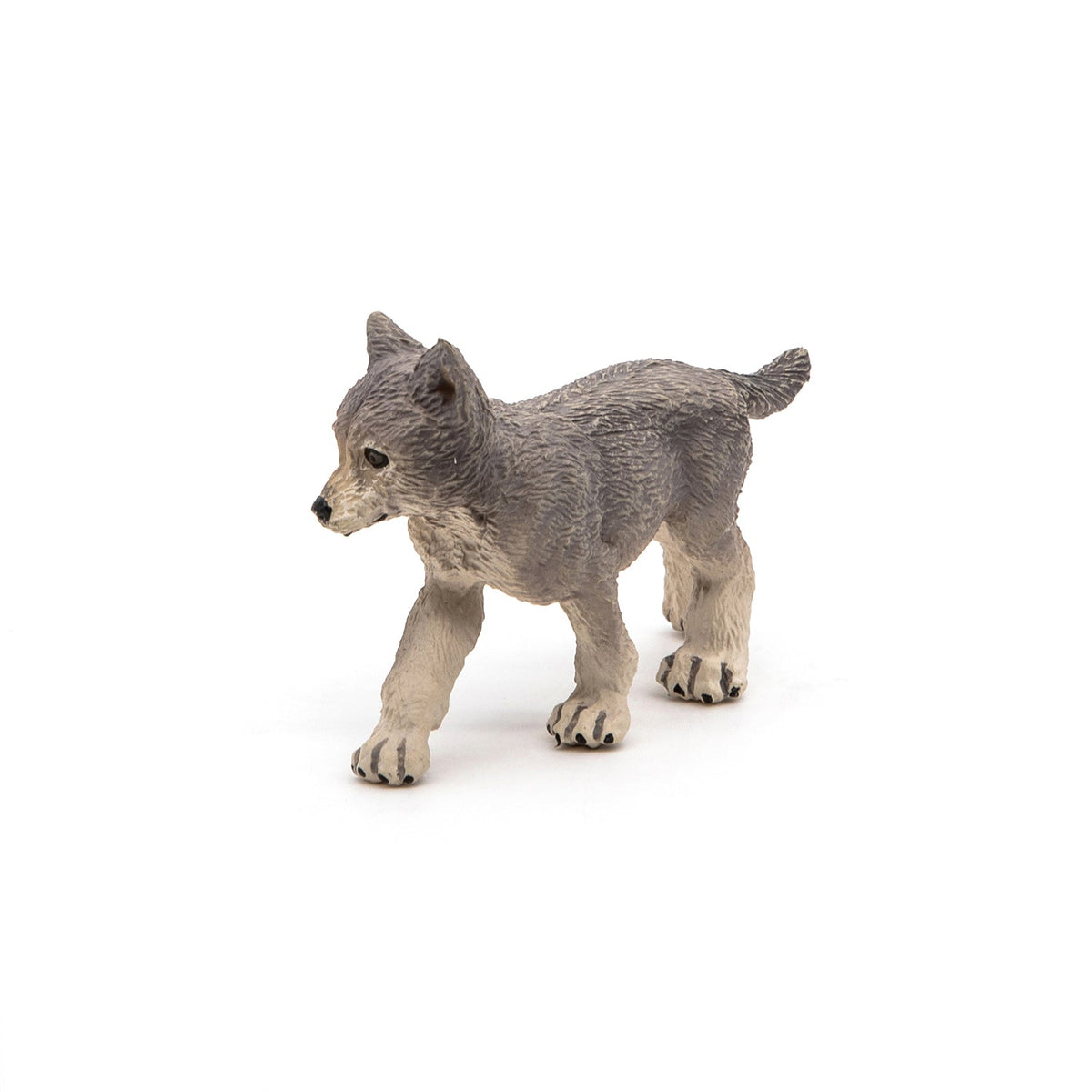 Figurine Louveteau gris