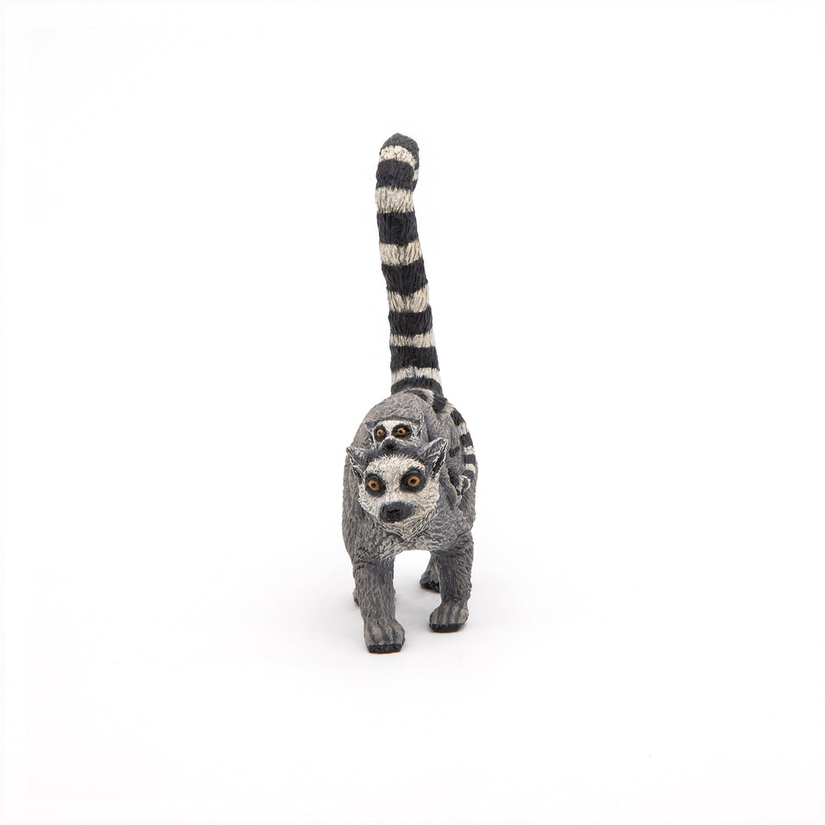 Figurine Lémurien et son bébé