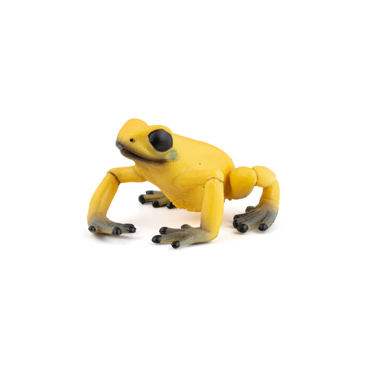 Yellow Ecuadorian Frog Figurine