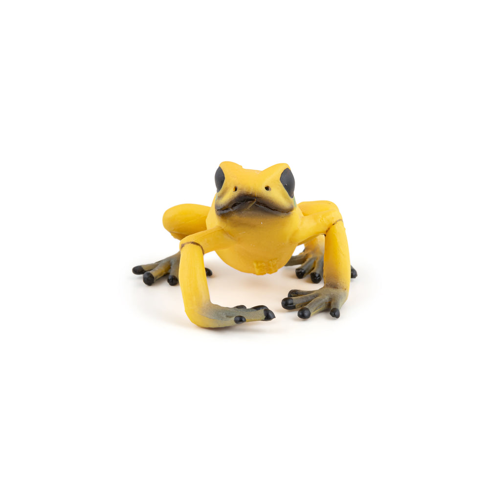 Yellow Ecuadorian Frog Figurine