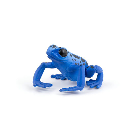 Blue Ecuadorian Tree Frog Figurine