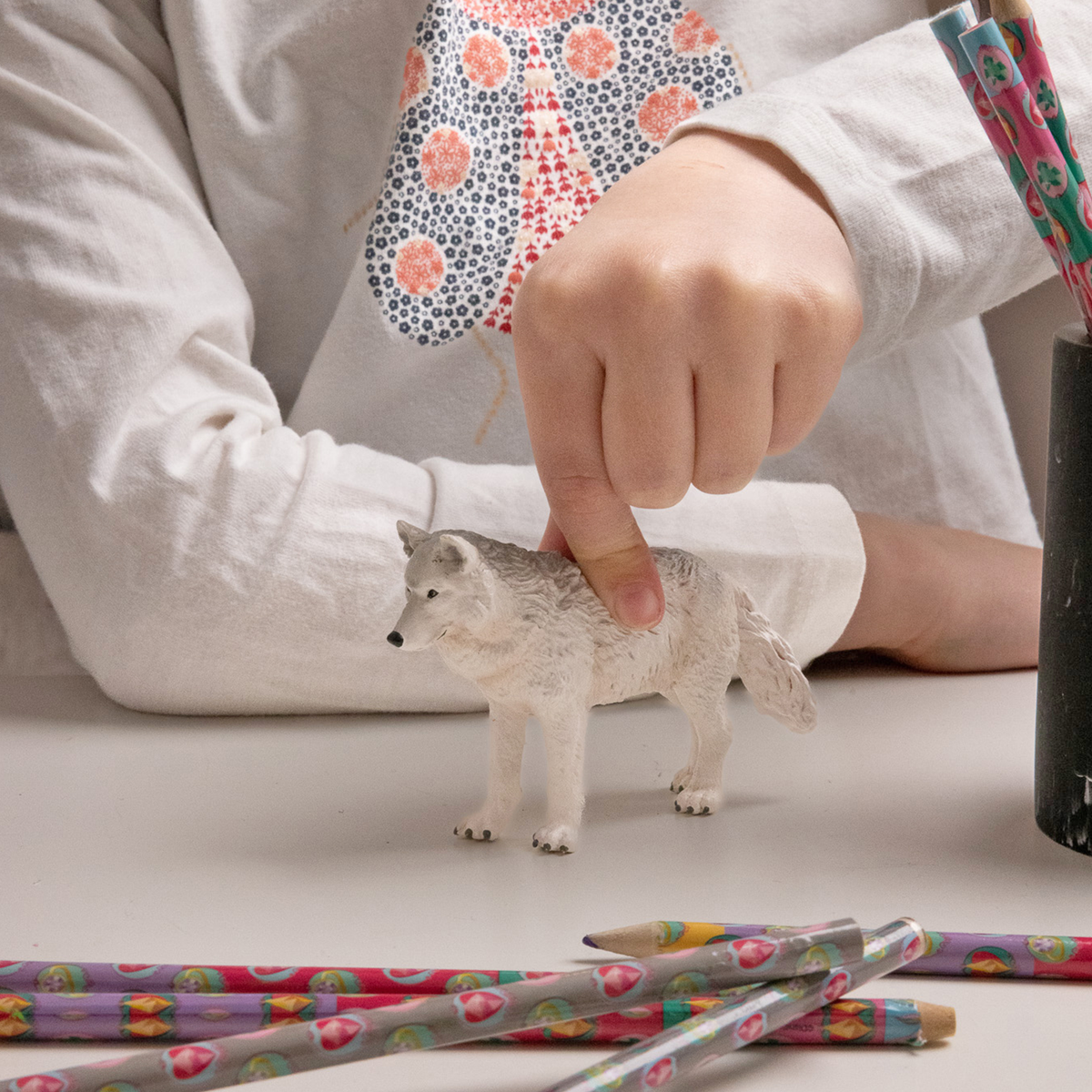Figurine Loup polaire