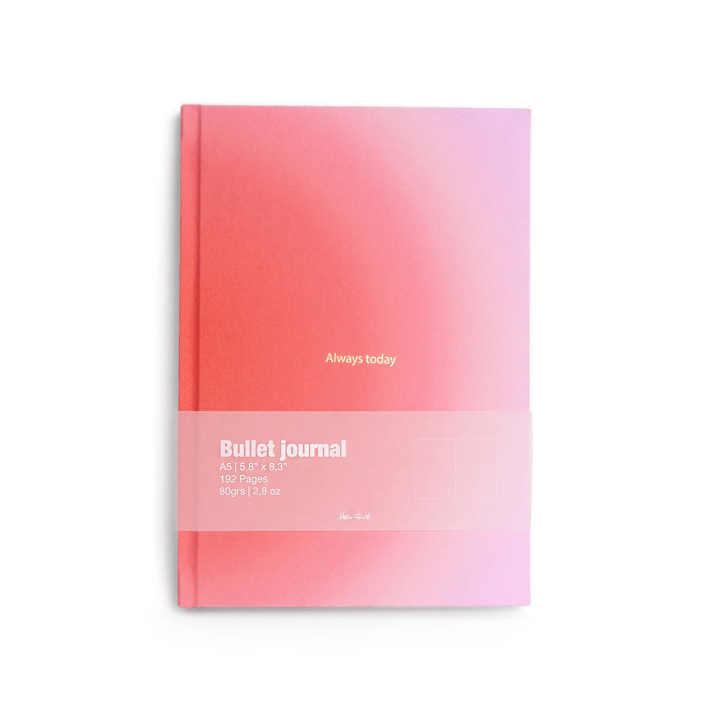 Carnet Bullet Journal A5 Fire Par Helio Ferretti Helio Ferretti Vue 1