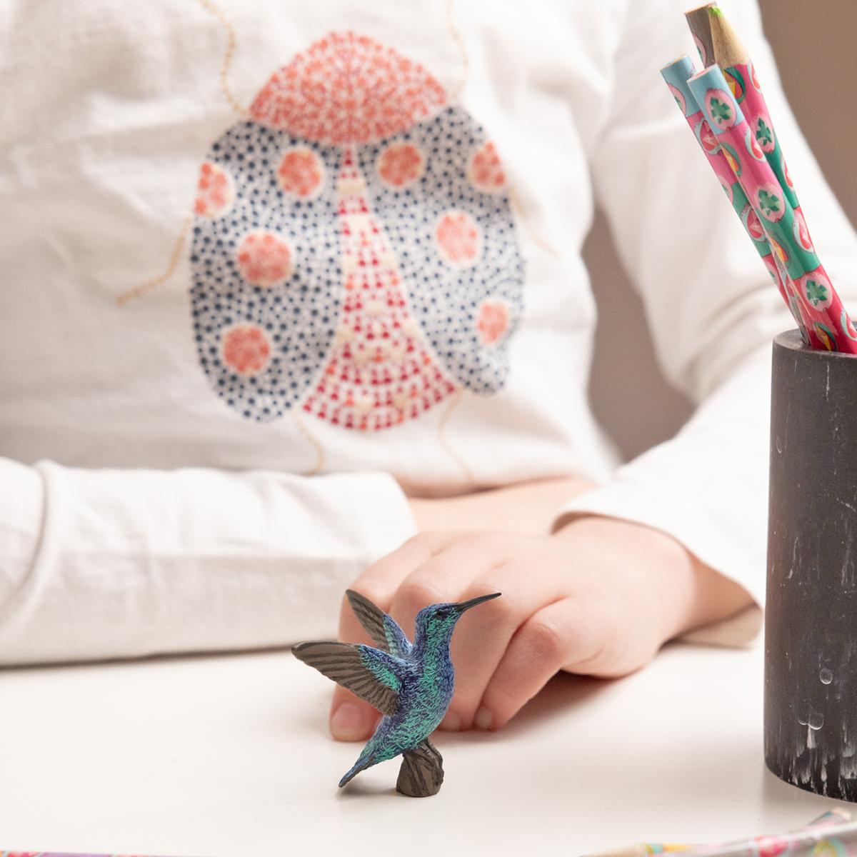 Hummingbird Figurine