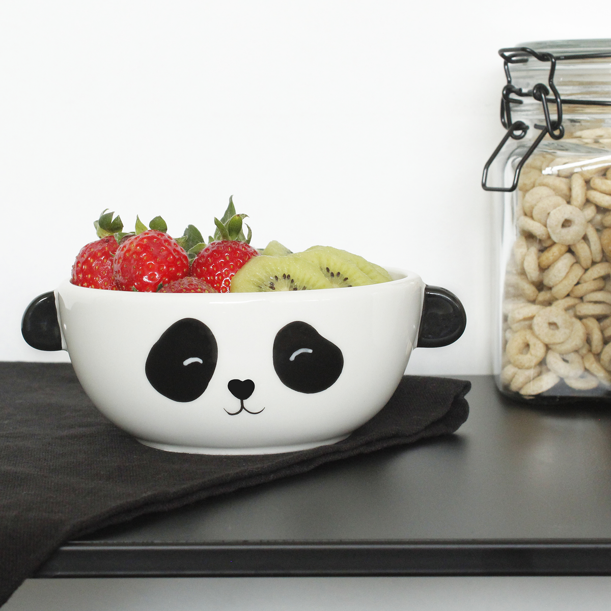 Bol à Céréales Panda en Céramique
