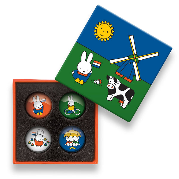 Miffy Konijn Glazen Magneten 