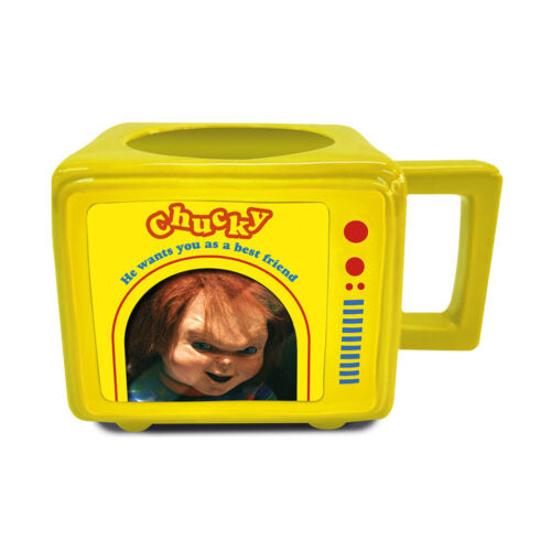 Chucky 3D thermoreactieve mok - Retro TV