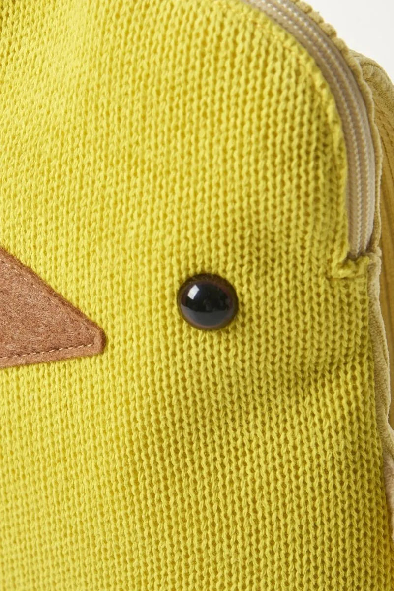 Crochet Chick Backpack – Yellow
