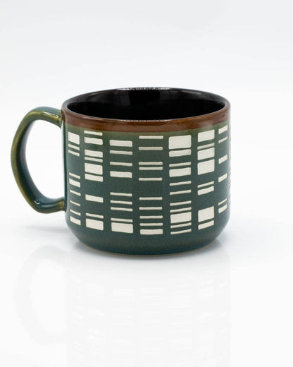 Mug Sculpté à la Main de pour Électrophorèse sur Gel (430 ml) – produit scientifique Cognitive Surplus EU, vue 2