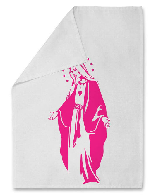 Madonna tea towel