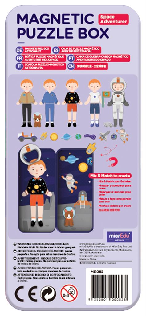 Boîte De Puzzle Magnétique - Aventuriers De L'espace