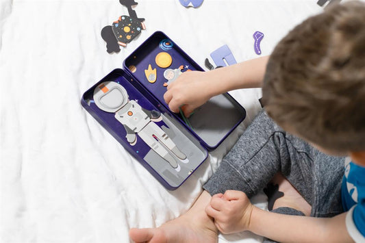 Boîte De Puzzle Magnétique - Aventuriers De L'espace