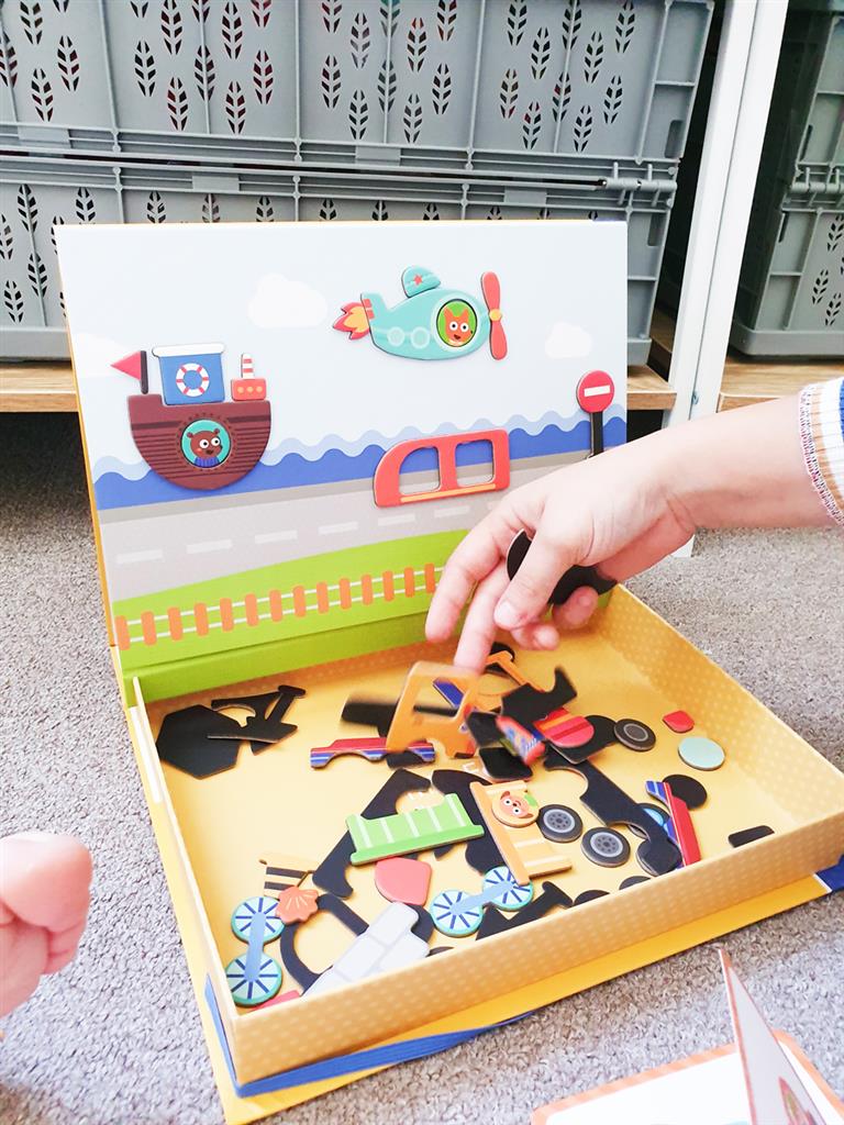 Magnetic Book - Vehicles