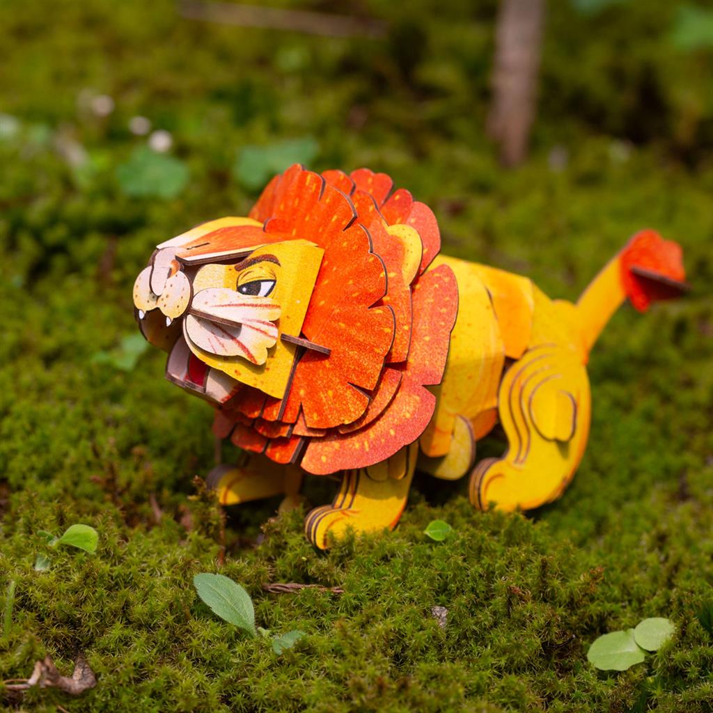 3D-bouwpuzzel - Leeuw