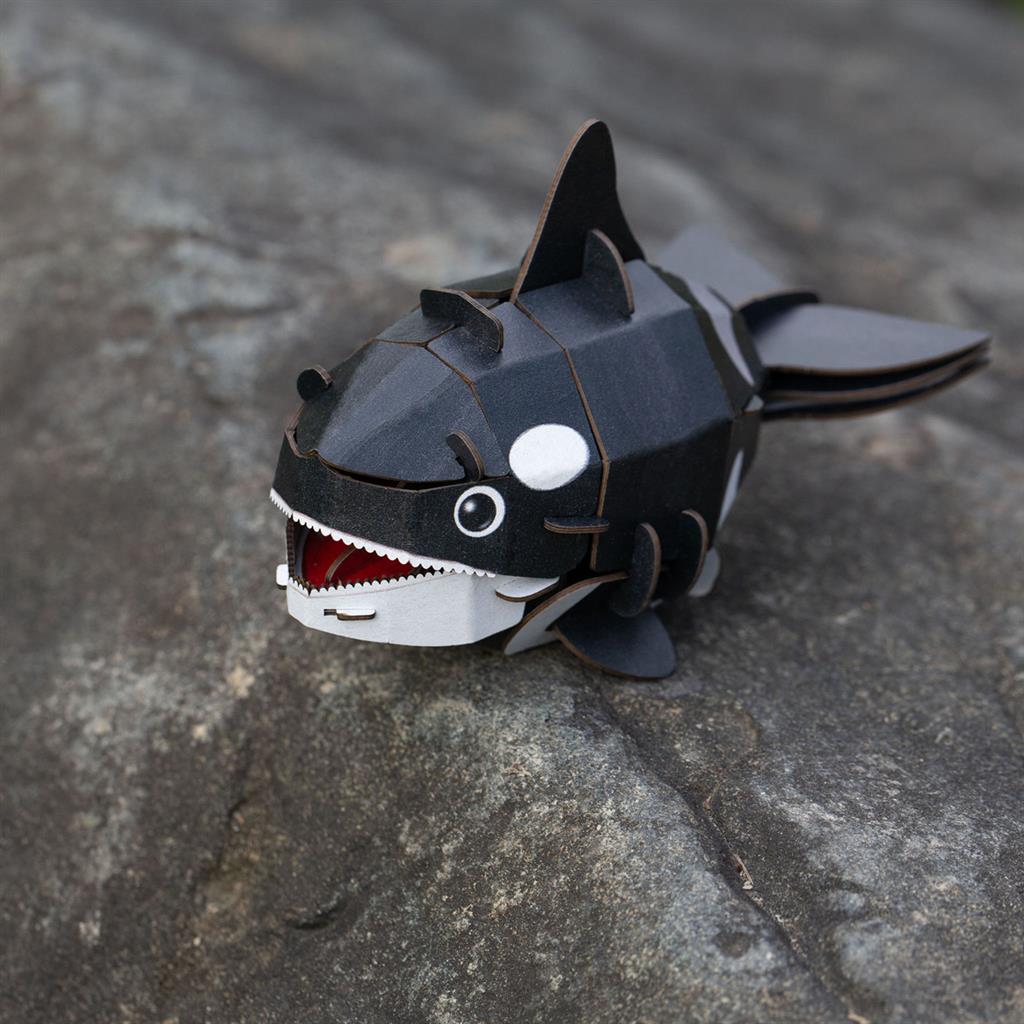 3D Construction Puzzle - Orca